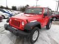 2013 Rock Lobster Red Jeep Wrangler Sport S 4x4  photo #2
