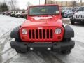 2013 Rock Lobster Red Jeep Wrangler Sport S 4x4  photo #3