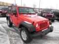 2013 Rock Lobster Red Jeep Wrangler Sport S 4x4  photo #4