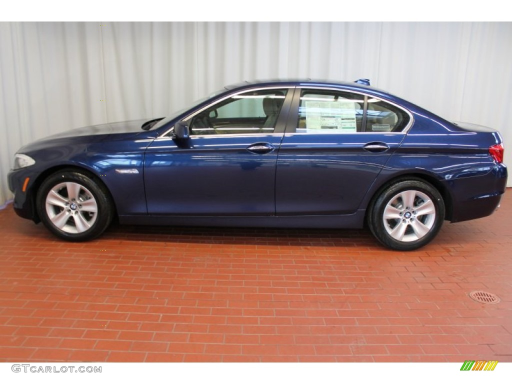 Deep Sea Blue Metallic 2013 BMW 5 Series 528i xDrive Sedan Exterior Photo #76723441
