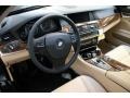 2013 BMW 5 Series Venetian Beige Interior Prime Interior Photo