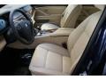 2013 BMW 5 Series Venetian Beige Interior Front Seat Photo