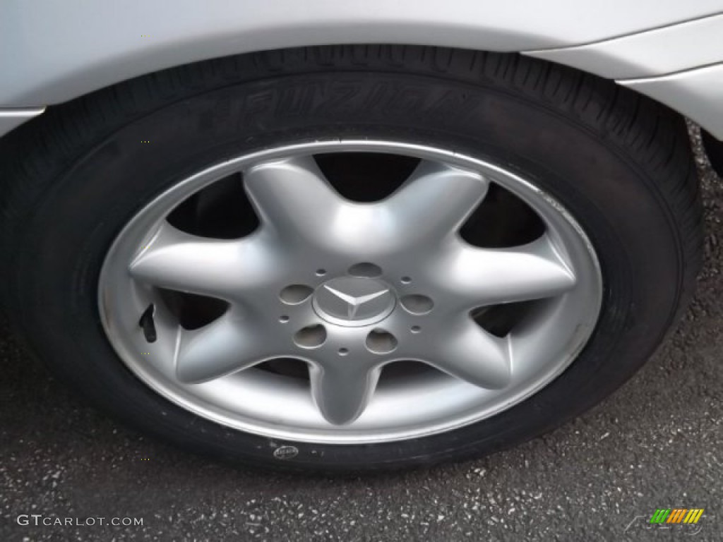 2001 C 320 Sedan - Brilliant Silver Metallic / Ash photo #5