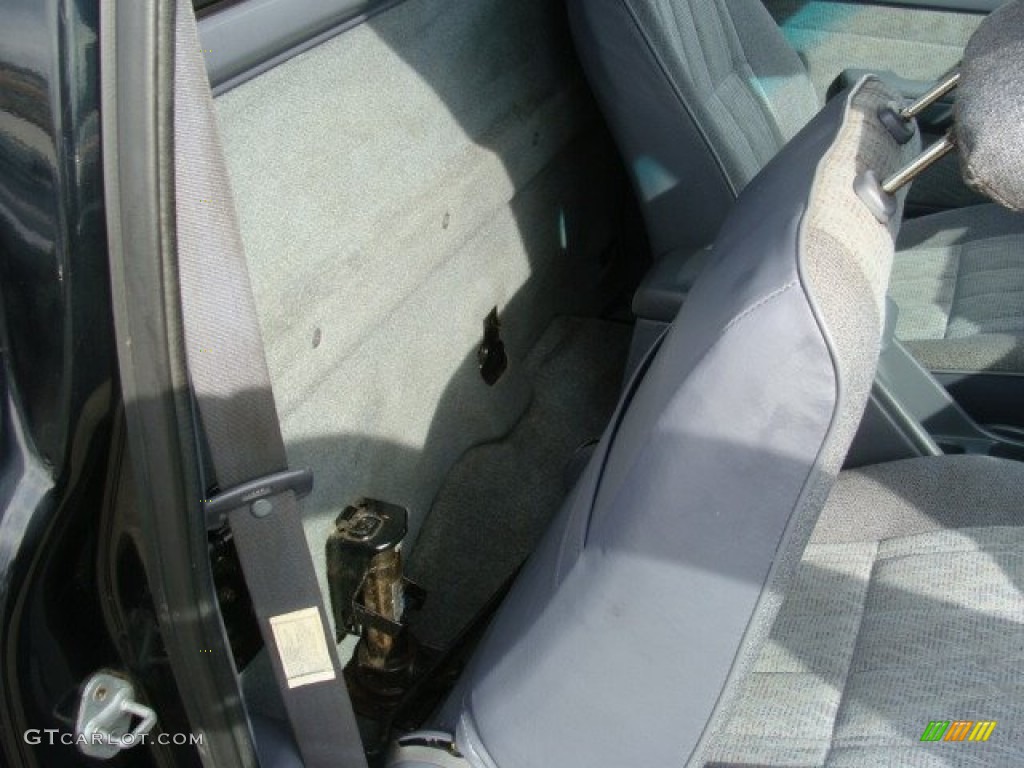 1999 Tacoma Regular Cab 4x4 - Black Metallic / Gray photo #12