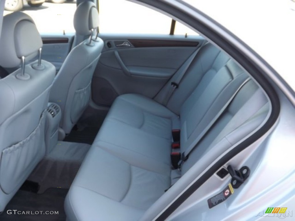 2001 C 320 Sedan - Brilliant Silver Metallic / Ash photo #6
