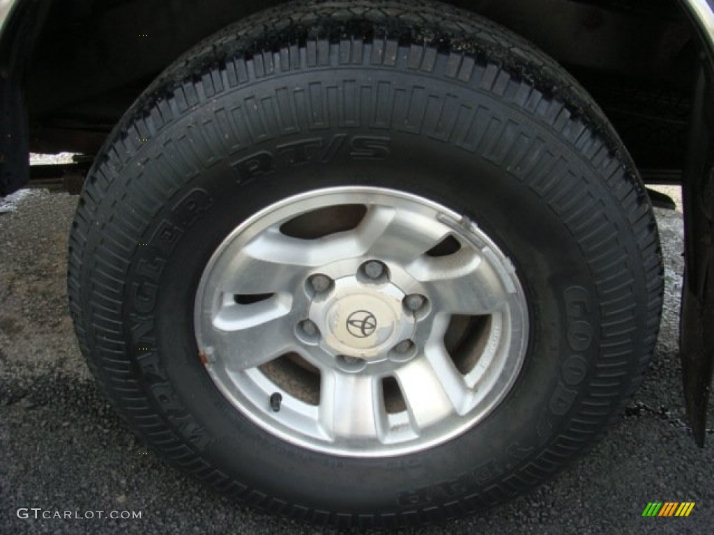 1999 Tacoma Regular Cab 4x4 - Black Metallic / Gray photo #14