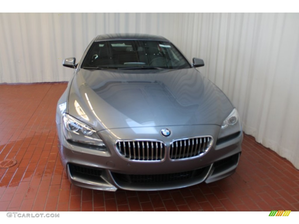 2013 6 Series 650i xDrive Gran Coupe - Space Gray Metallic / Black photo #2