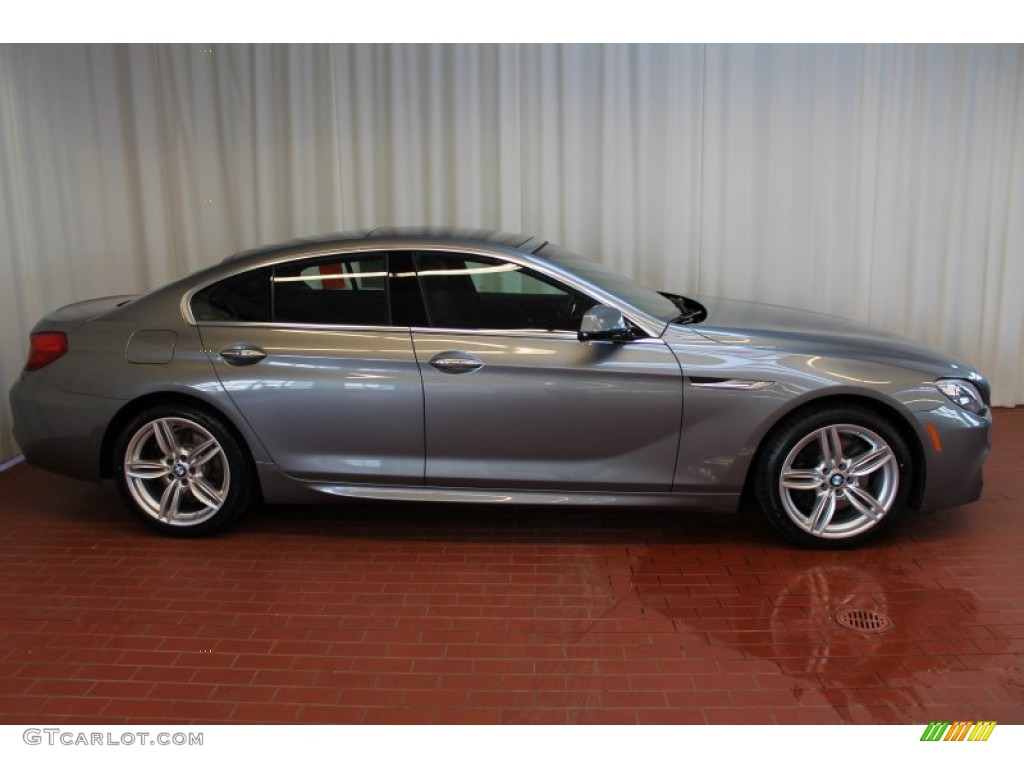 2013 6 Series 650i xDrive Gran Coupe - Space Gray Metallic / Black photo #3