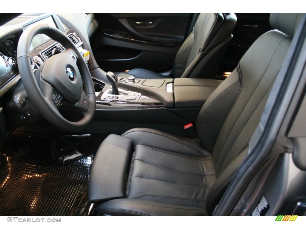 2013 6 Series 650i xDrive Gran Coupe - Space Gray Metallic / Black photo #9