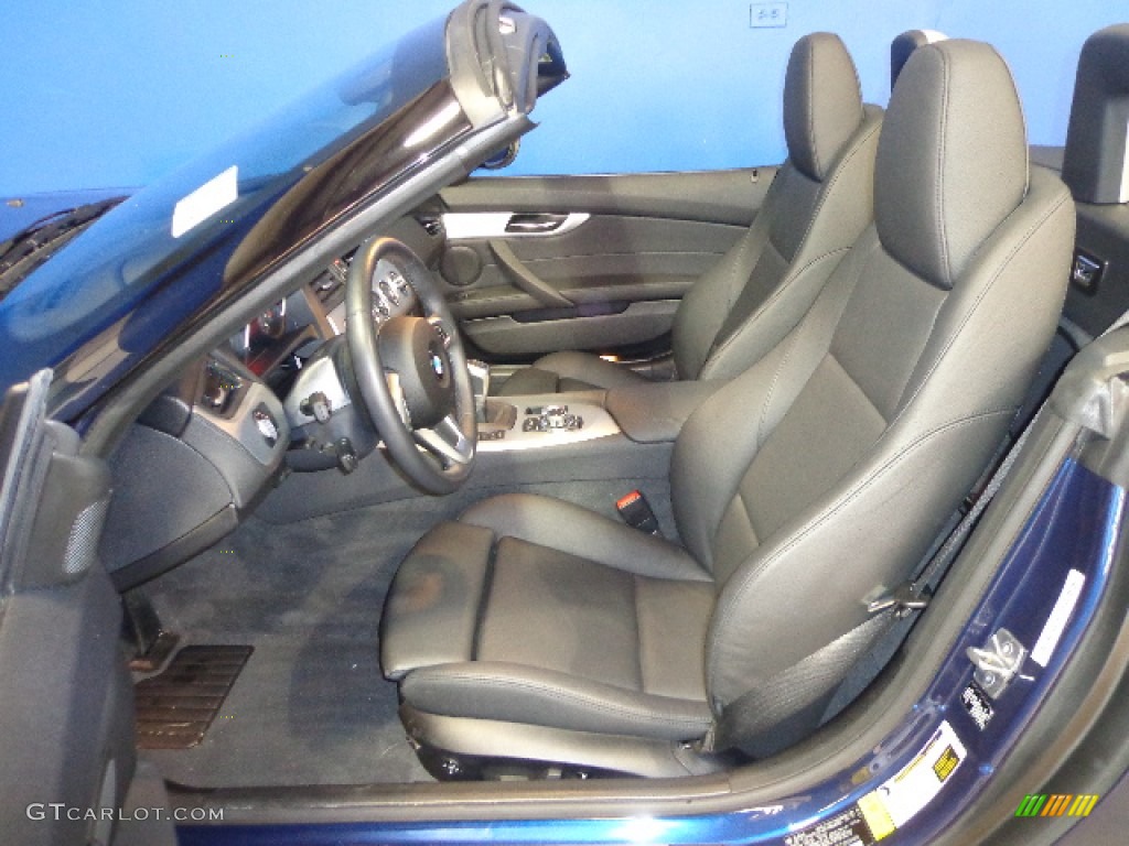 2011 Z4 sDrive35i Roadster - Deep Sea Blue Metallic / Beige photo #22