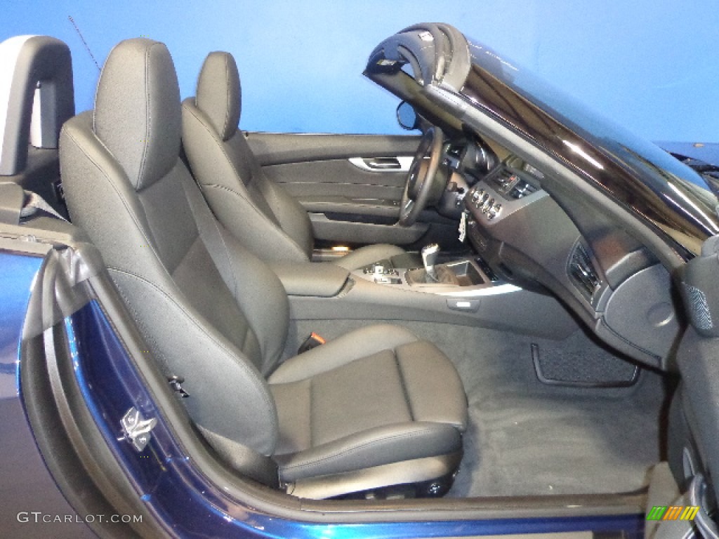 2011 Z4 sDrive35i Roadster - Deep Sea Blue Metallic / Beige photo #31