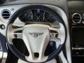 Linen/Imperial Blue 2012 Bentley Continental GT Mulliner Steering Wheel