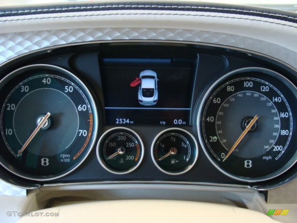 2012 Bentley Continental GT Mulliner Gauges Photo #76726378