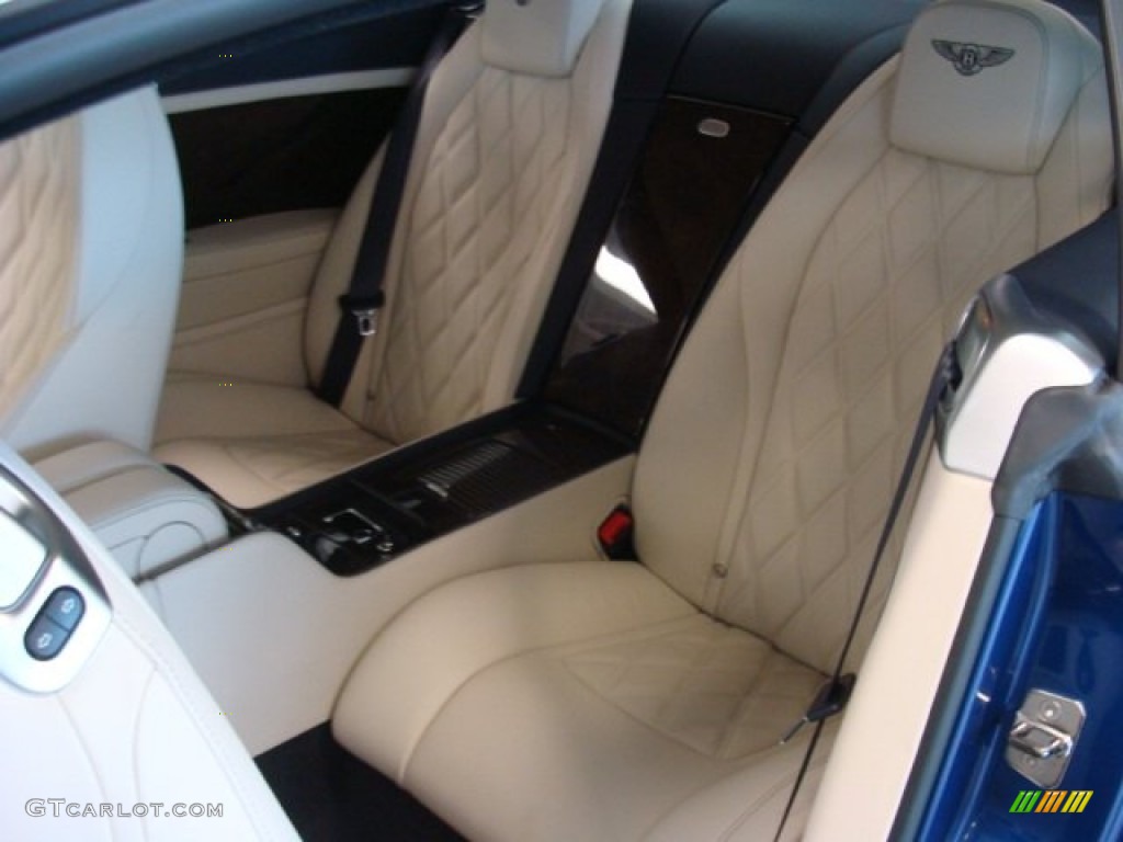 2012 Bentley Continental GT Mulliner Rear Seat Photo #76726526