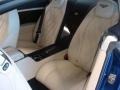 Linen/Imperial Blue Rear Seat Photo for 2012 Bentley Continental GT #76726526