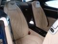 2012 Bentley Continental GT Linen/Imperial Blue Interior Rear Seat Photo