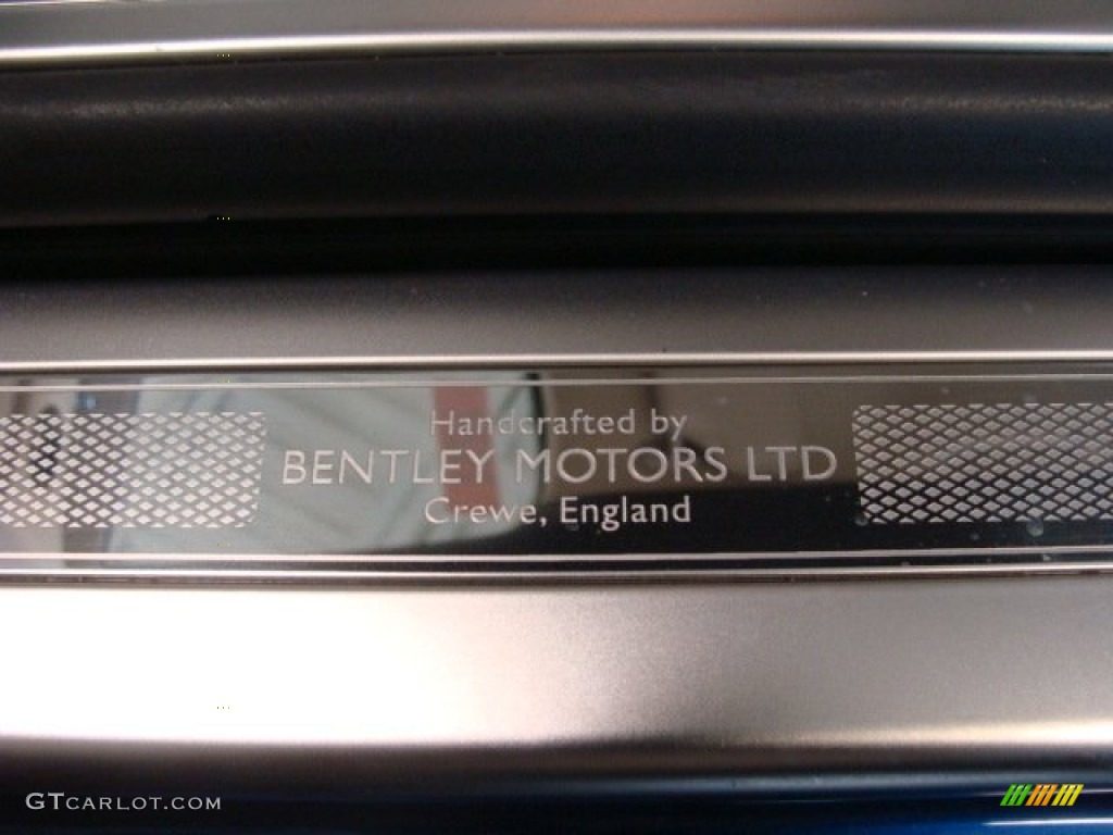 2012 Bentley Continental GT Mulliner Info Tag Photo #76726666