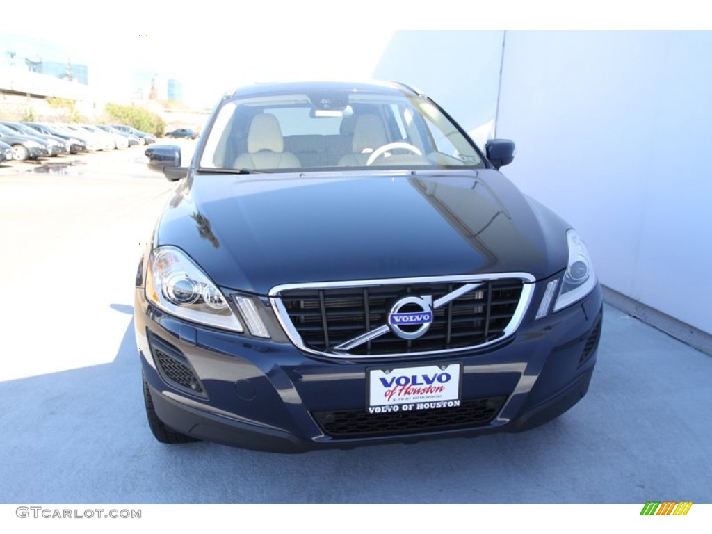 2013 XC60 3.2 - Caspian Blue Metallic / Sandstone photo #2