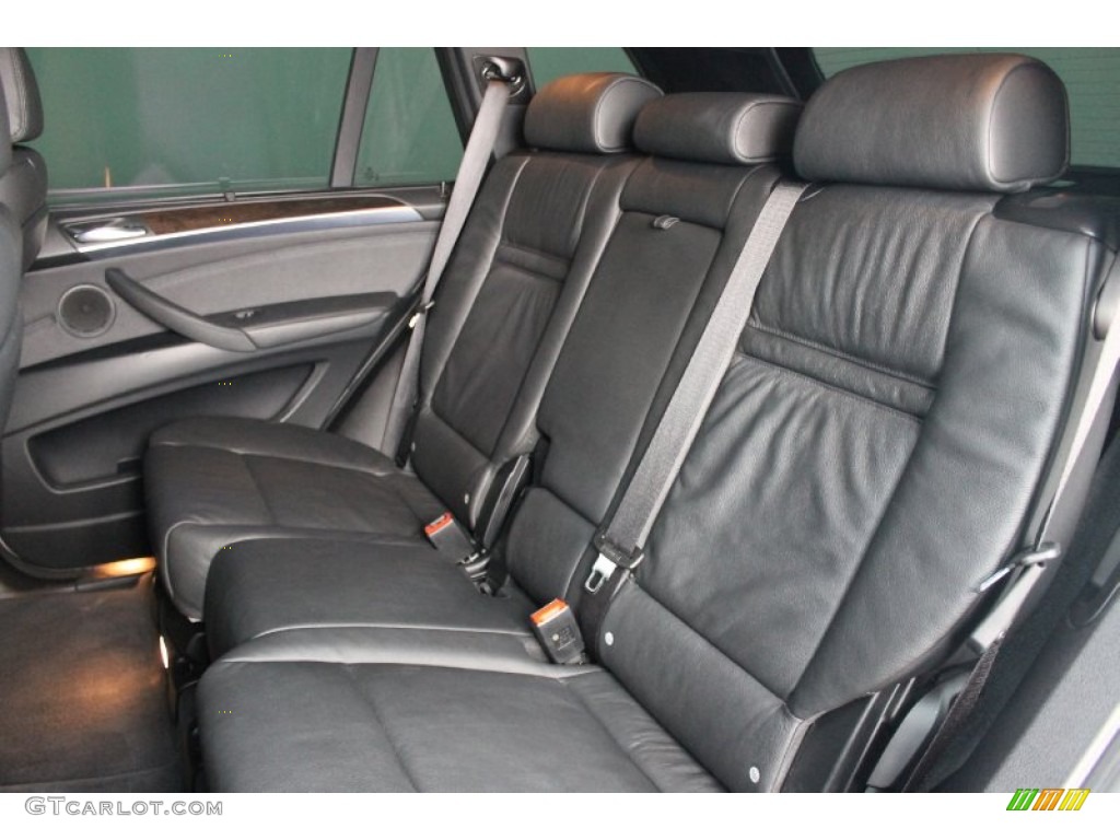 Black Interior 2011 BMW X5 xDrive 35i Photo #76727155