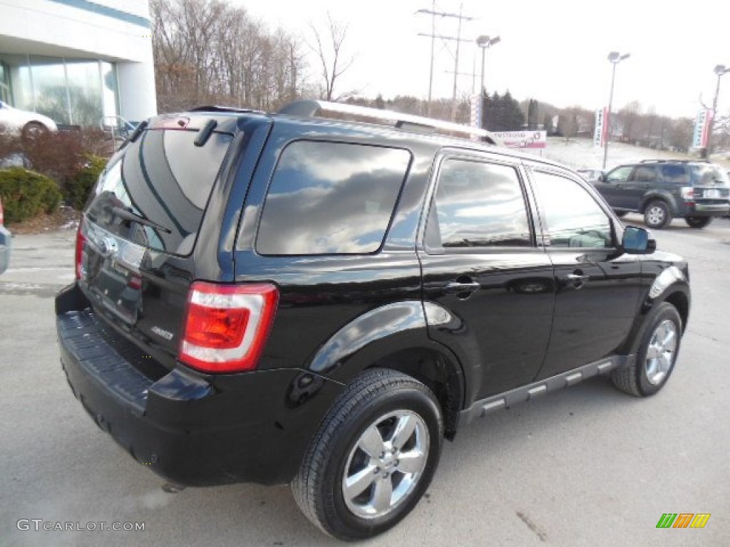 2009 Escape Limited V6 4WD - Black / Charcoal photo #8