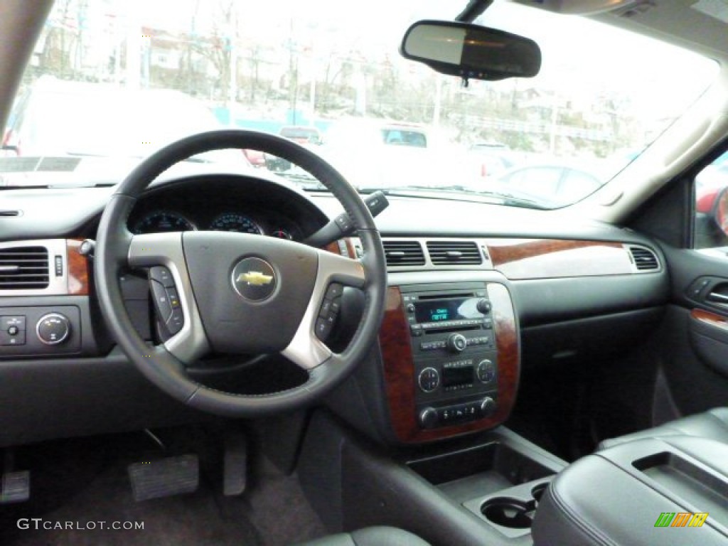 2013 Suburban LT 4x4 - Crystal Red Tintcoat / Ebony photo #6