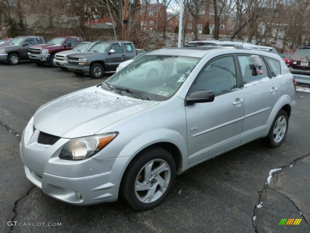 Satellite Silver 2004 Pontiac Vibe Standard Vibe Model Exterior Photo #76730083