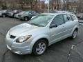 Satellite Silver 2004 Pontiac Vibe Standard Vibe Model Exterior