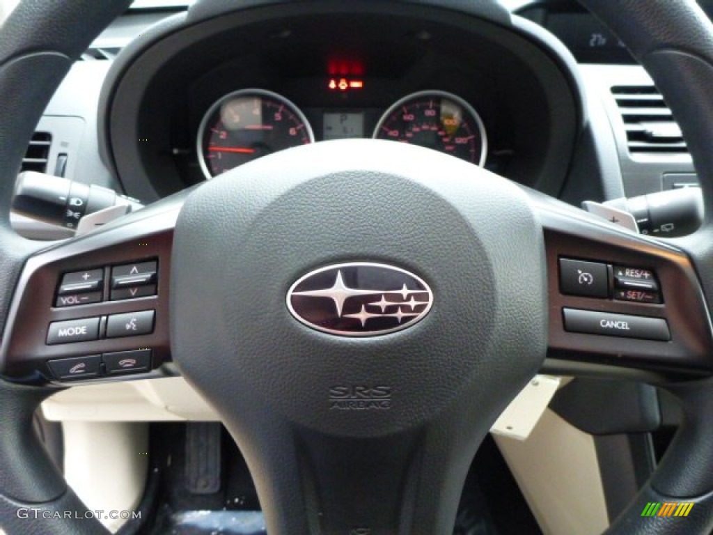 2013 XV Crosstrek 2.0 Premium - Crystal Black Silica / Ivory photo #18