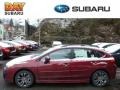 2013 Camellia Red Pearl Subaru Impreza 2.0i Sport Premium 5 Door  photo #1