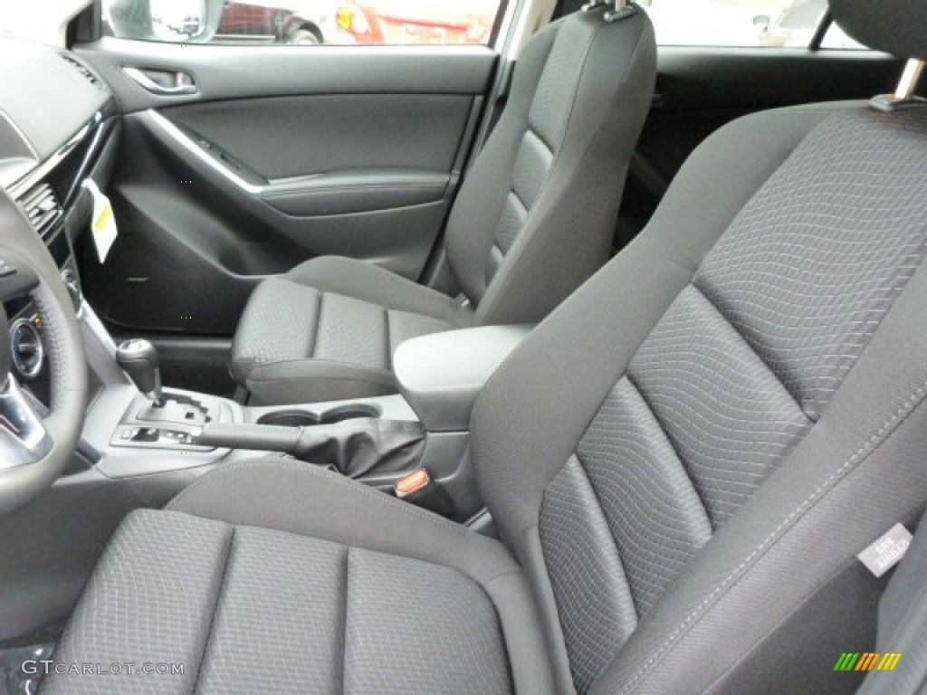 Black Interior 2014 Mazda CX-5 Touring AWD Photo #76733080