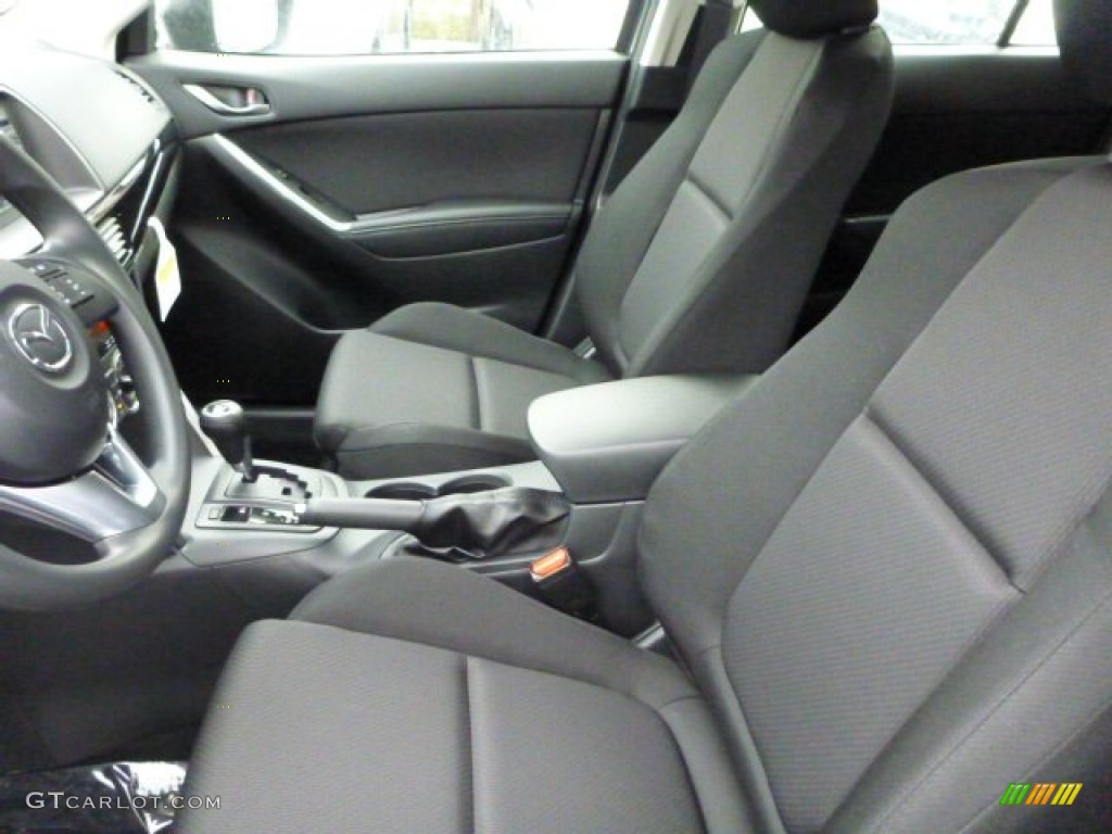 Black Interior 2014 Mazda CX-5 Sport AWD Photo #76733356