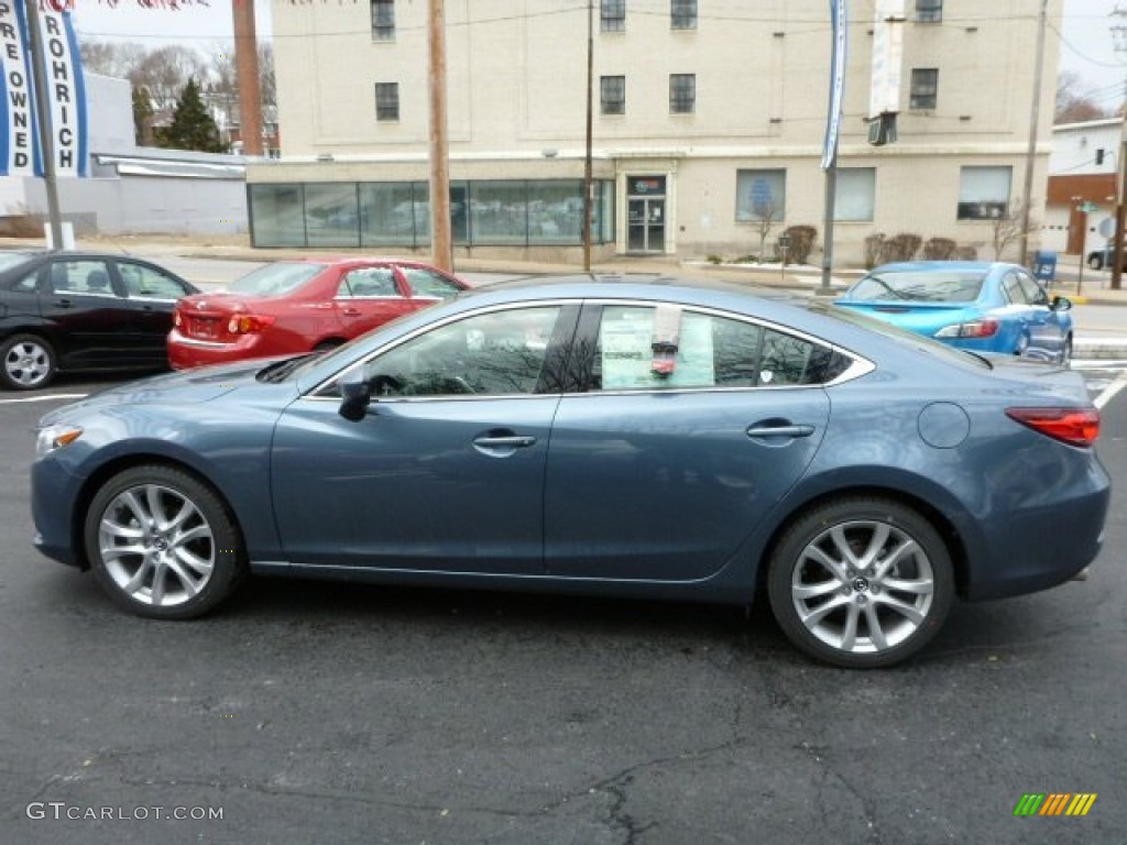 2014 MAZDA6 Touring - Blue Reflex Mica / Black photo #2