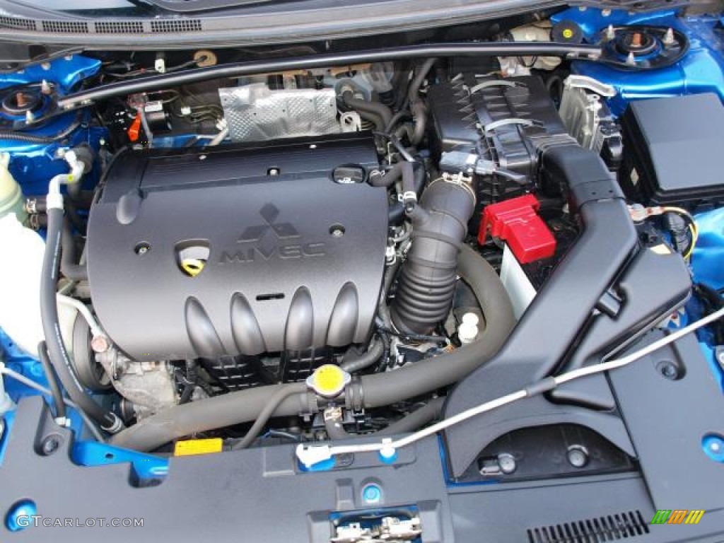 2009 Mitsubishi Lancer GTS 2.4L DOHC 16V MIVEC Inline 4 Cylinder Engine Photo #76733681