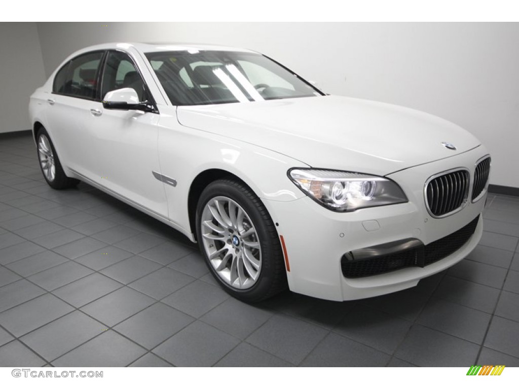 Alpine White 2013 BMW 7 Series 750Li Sedan Exterior Photo #76734058