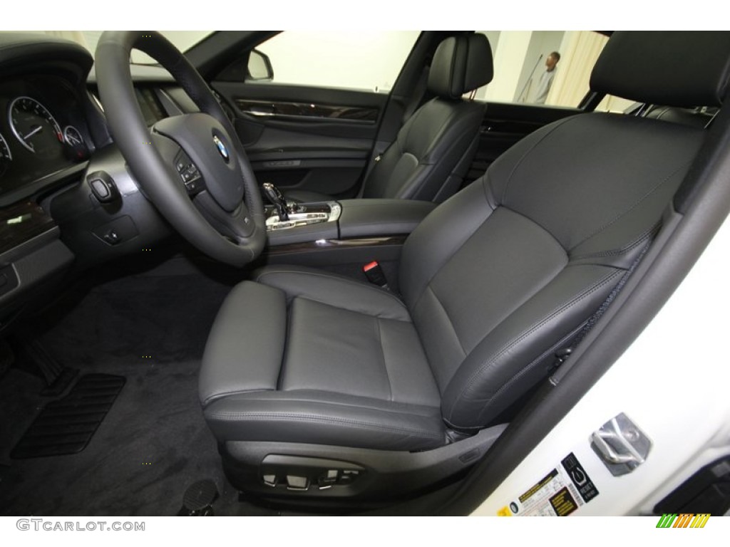 2013 BMW 7 Series 750Li Sedan Front Seat Photo #76734094