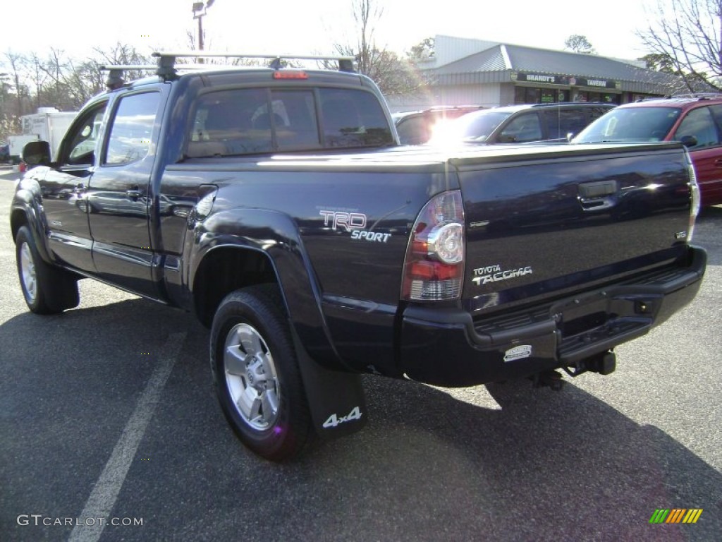 2012 Tacoma V6 TRD Sport Double Cab 4x4 - Nautical Blue Metallic / Graphite photo #6