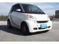 Crystal White 2012 Smart fortwo passion cabriolet