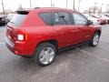 2011 Deep Cherry Red Crystal Pearl Jeep Compass Limited 70th Anniversary 4x4  photo #3