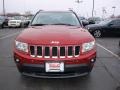 2011 Deep Cherry Red Crystal Pearl Jeep Compass Limited 70th Anniversary 4x4  photo #8