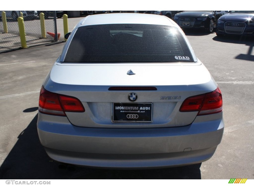 2009 3 Series 328i Convertible - Titanium Silver Metallic / Grey photo #10