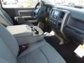 Black/Diesel Gray 2013 Ram 1500 Tradesman Regular Cab Interior Color