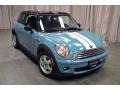 2009 Oxygen Blue Mini Cooper Hardtop  photo #4