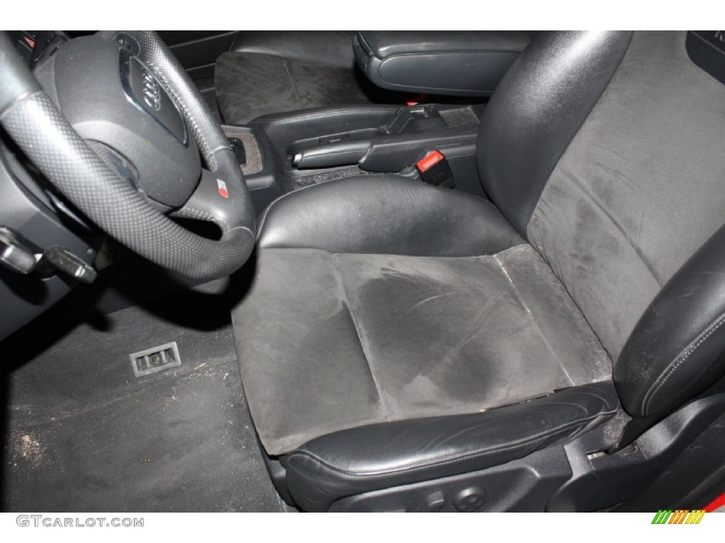 Black/Black Interior 2008 Audi S4 4.2 quattro Sedan Photo #76735585