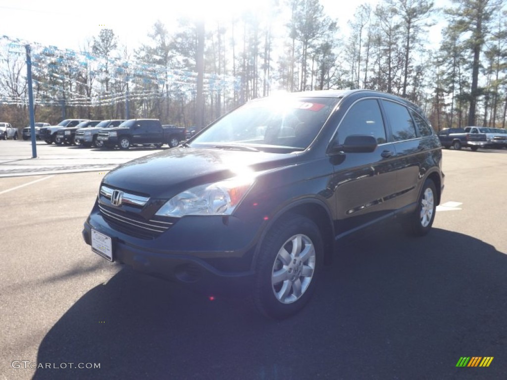 2008 CR-V EX - Nighthawk Black Pearl / Ivory photo #2