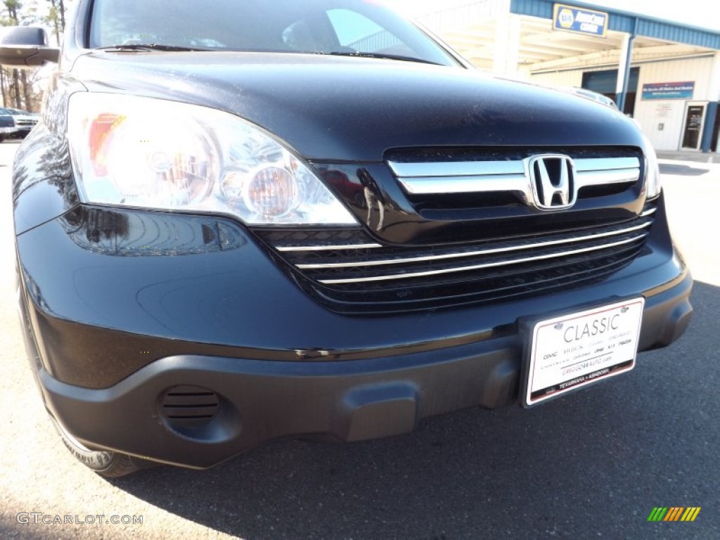 2008 CR-V EX - Nighthawk Black Pearl / Ivory photo #13