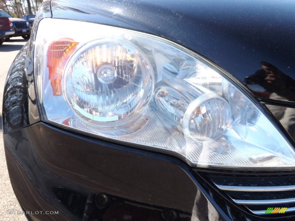 2008 CR-V EX - Nighthawk Black Pearl / Ivory photo #14