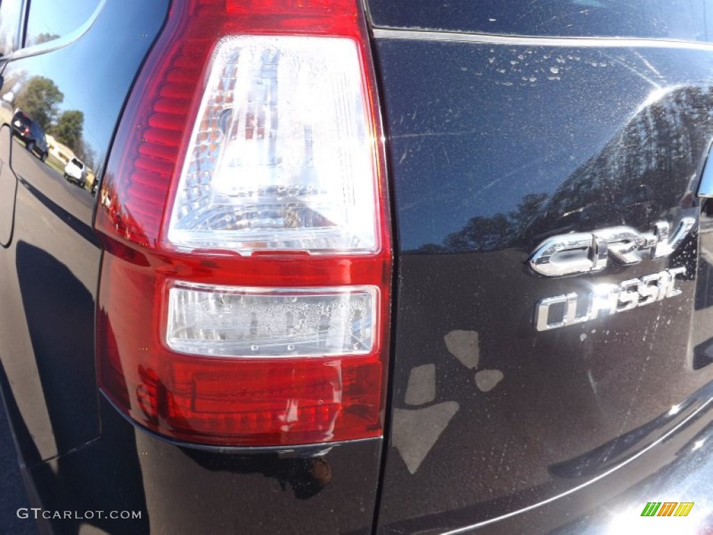 2008 CR-V EX - Nighthawk Black Pearl / Ivory photo #15