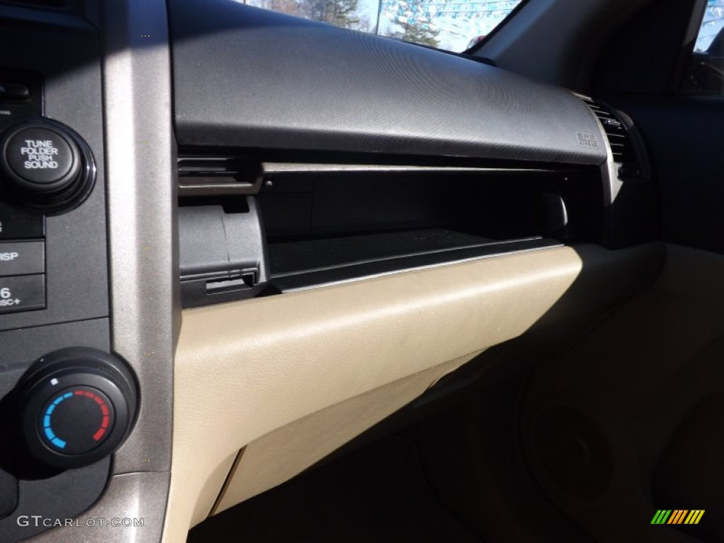 2008 CR-V EX - Nighthawk Black Pearl / Ivory photo #28