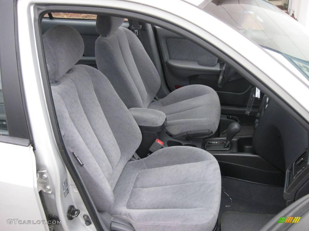 2004 Elantra GLS Sedan - Sterling Silver / Gray photo #9