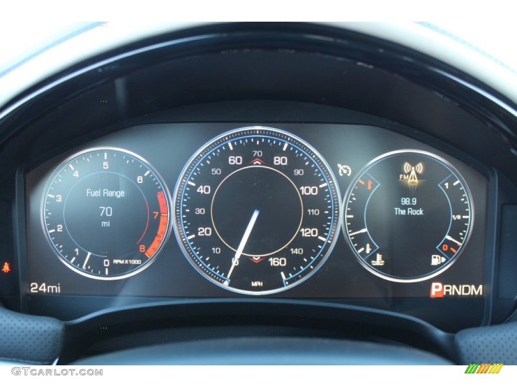 2013 Cadillac XTS Platinum FWD Gauges Photo #76737705